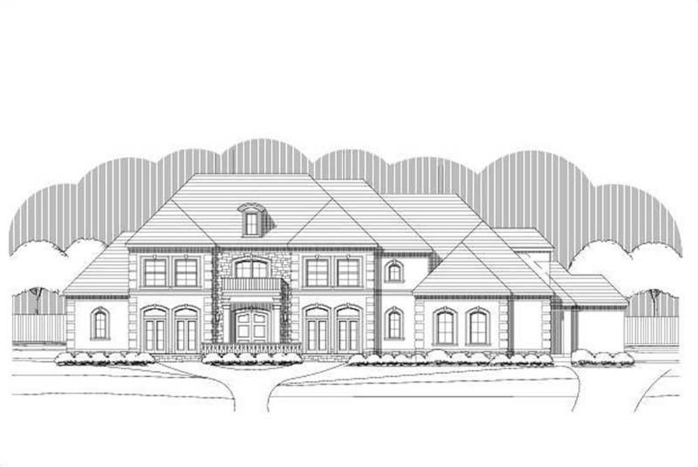 Main image for luxury house plan # 19409