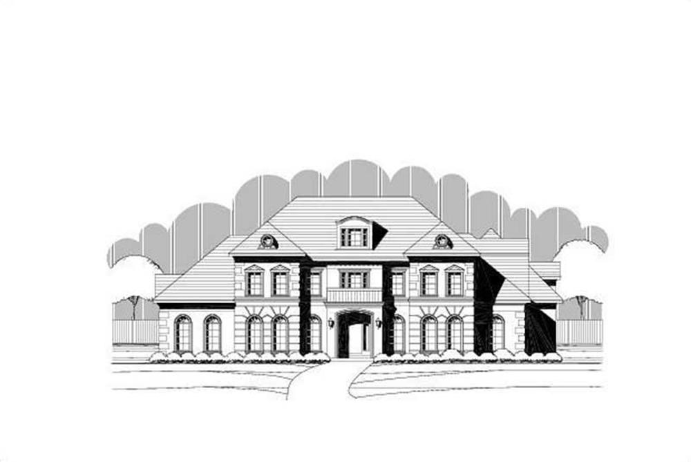 Main image for luxury house plans # 19725