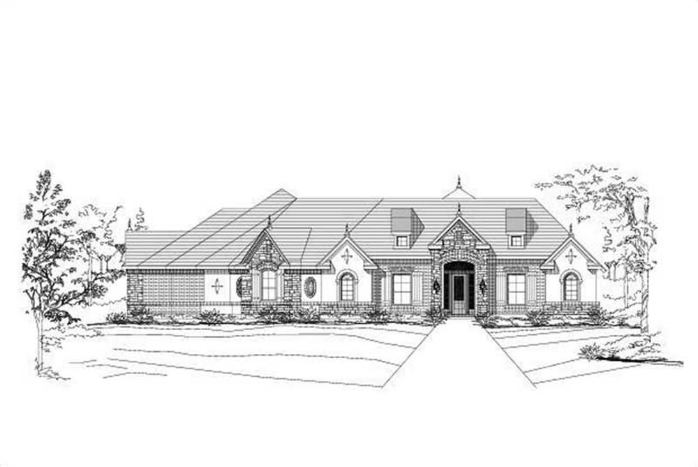 Main image for house plan # 15519