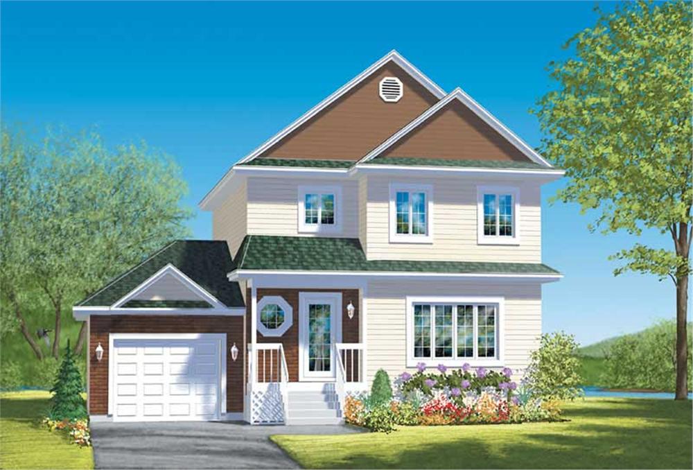 Main image for house plan # 12557