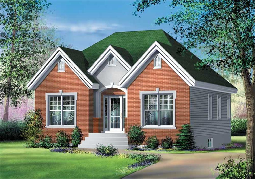 Main image for house plan # 12665