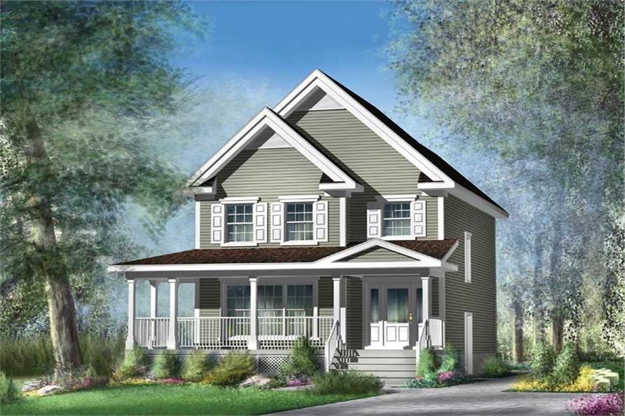 Main image for house plan # 12921