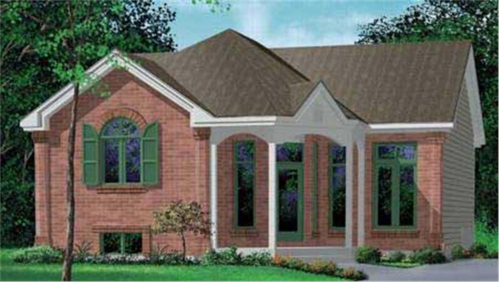 Main image for house plan # 12611