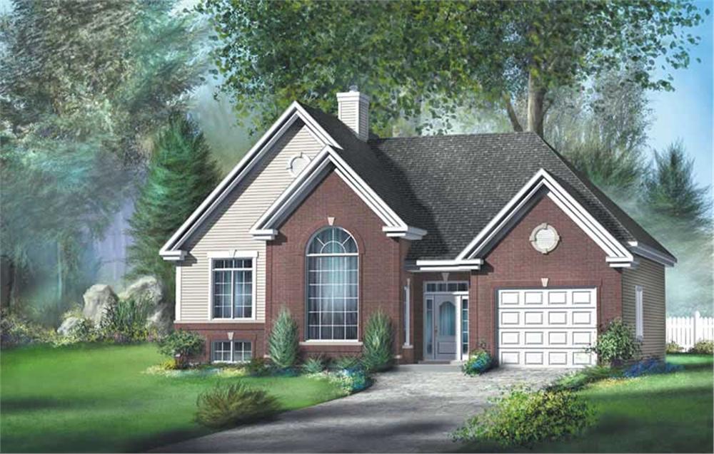 Main image for house plan # 12755