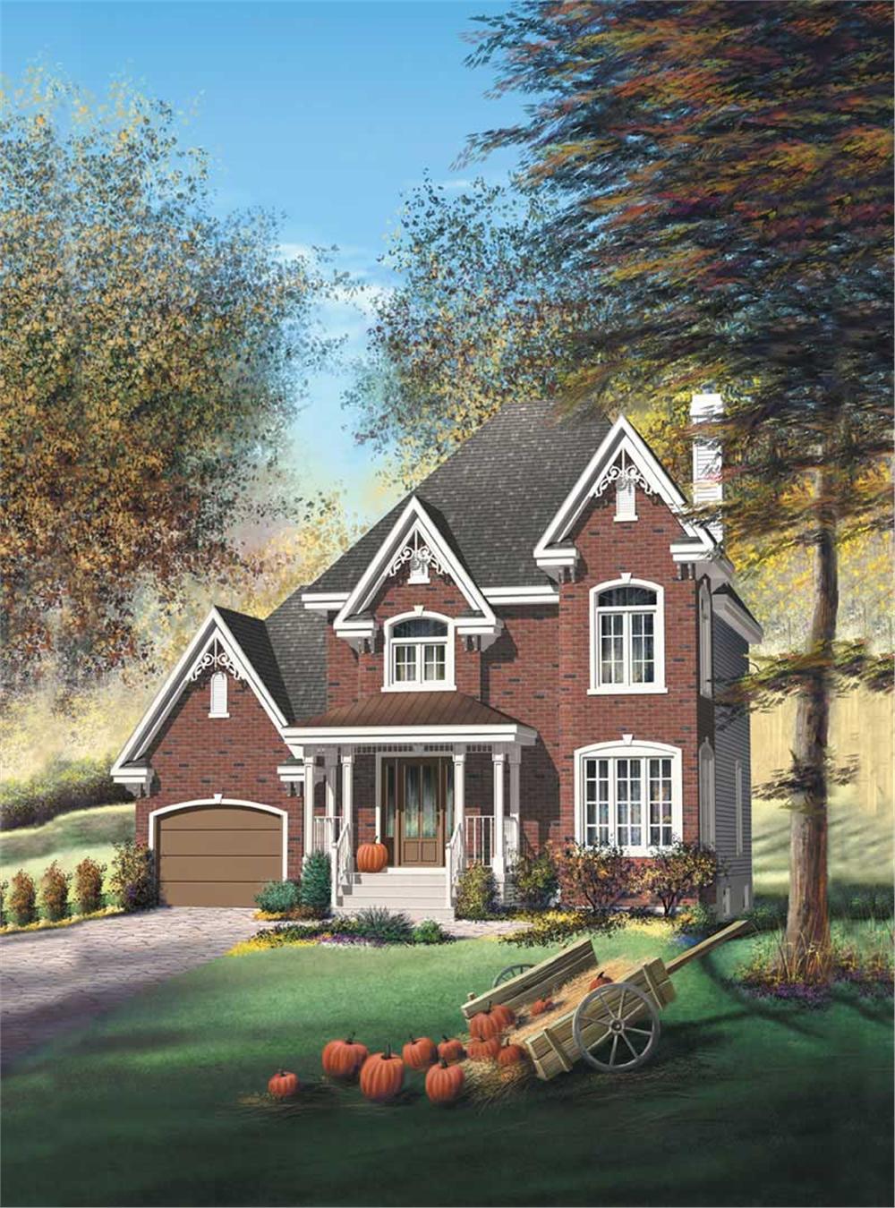 Main image for house plan # 12965