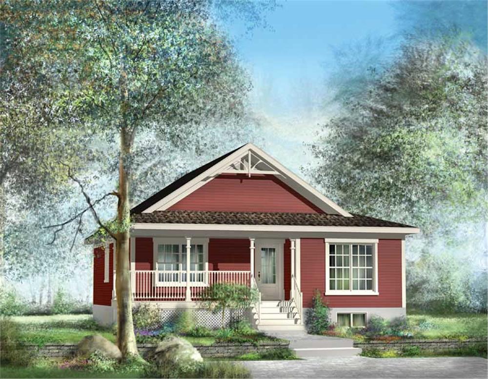 Main image for house plan # 13003