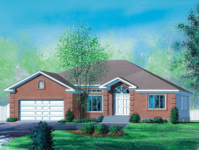 Craftsman home (ThePlanCollection: Plan #157-1227)