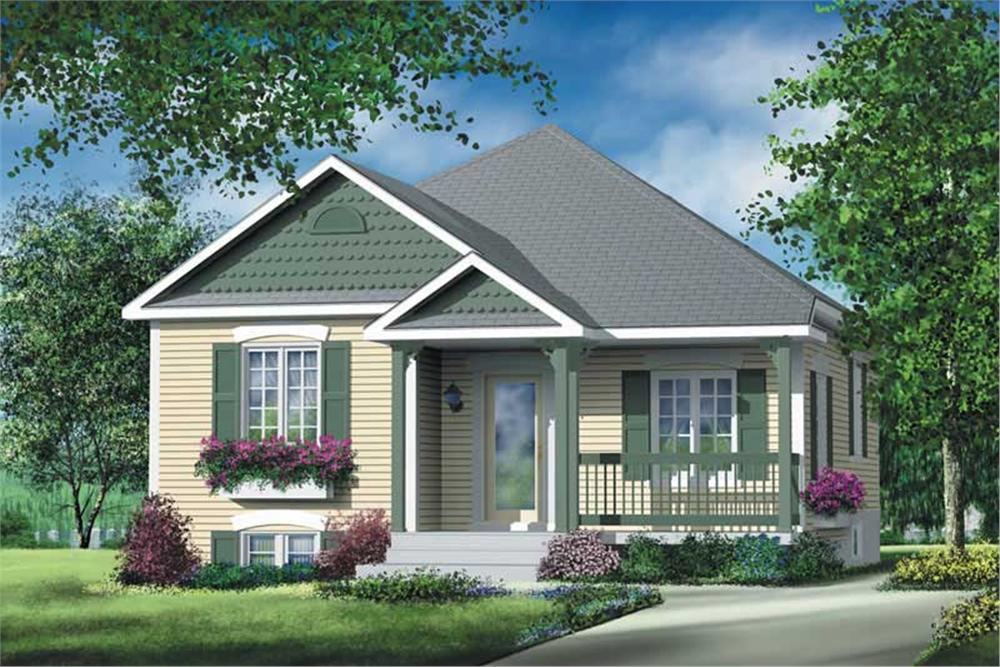 Main image for house plan # 12710