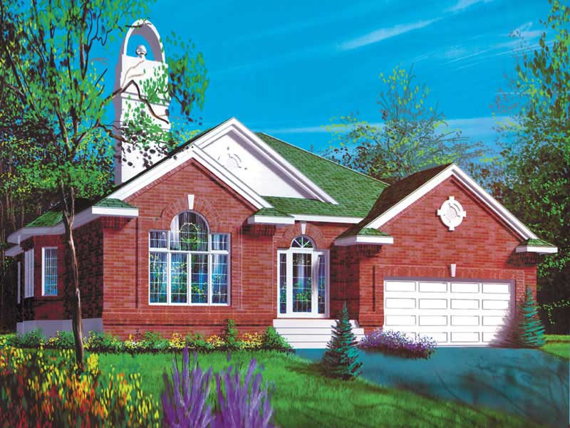 Craftsman home (ThePlanCollection: Plan #157-1265)