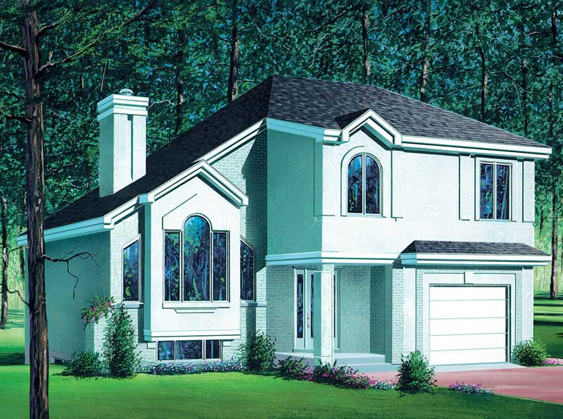 Craftsman home (ThePlanCollection: Plan #157-1286)