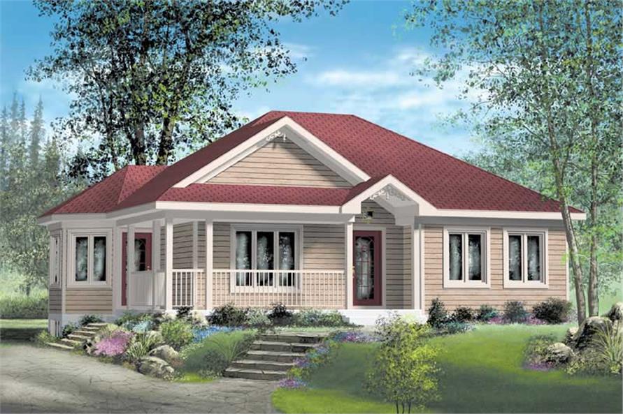 Main image for house plan # 12739