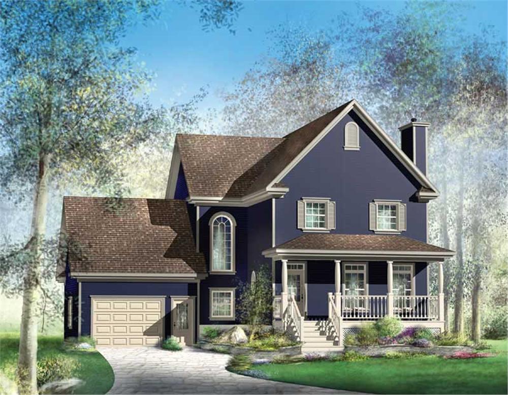 Main image for house plan # 12199