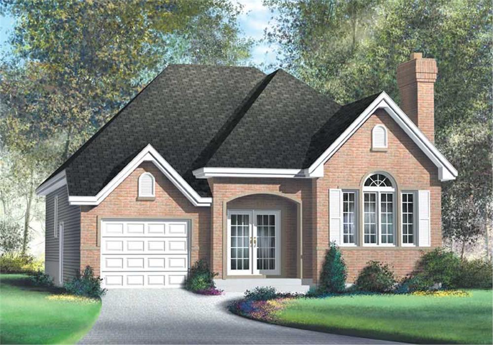 Main image for house plan # 12163