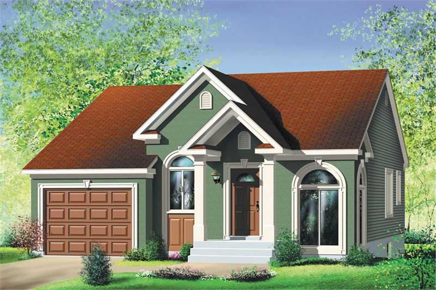 Main image for house plan # 12693