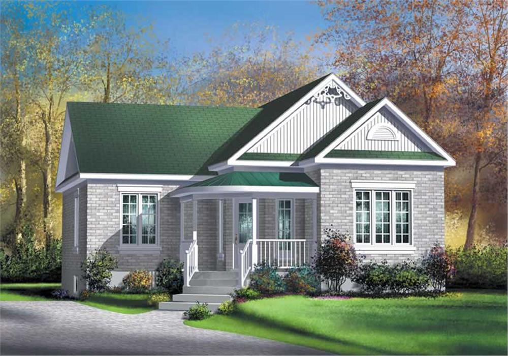 Main image for house plan # 12699