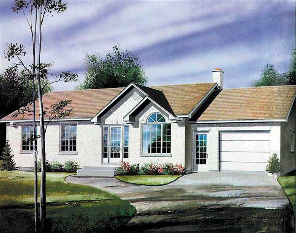 Main image for house plan # 12613
