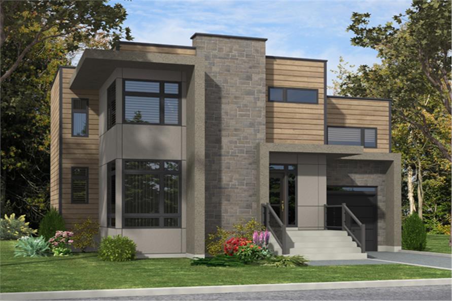  Contemporary  House  Plan  158 1280 3 Bedrm 1536 Sq Ft 