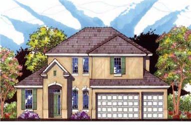 4-Bedroom, 2388 Sq Ft Country Home Plan - 159-1003 - Main Exterior