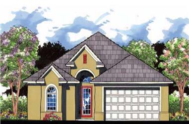 4-Bedroom, 2089 Sq Ft Ranch House Plan - 159-1094 - Front Exterior