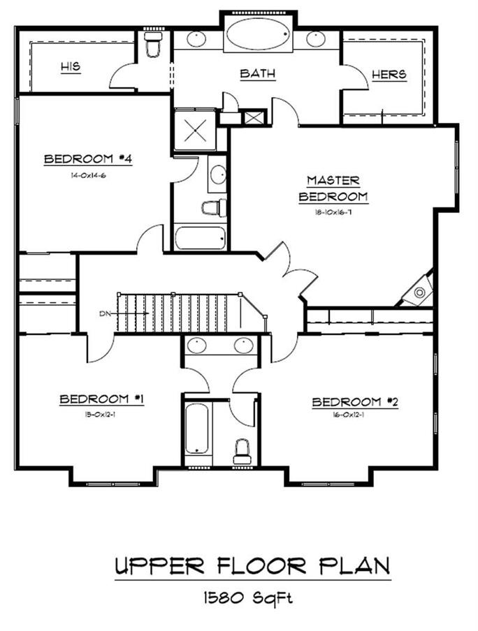 Craftsman House Plans Home Design Dover 18672