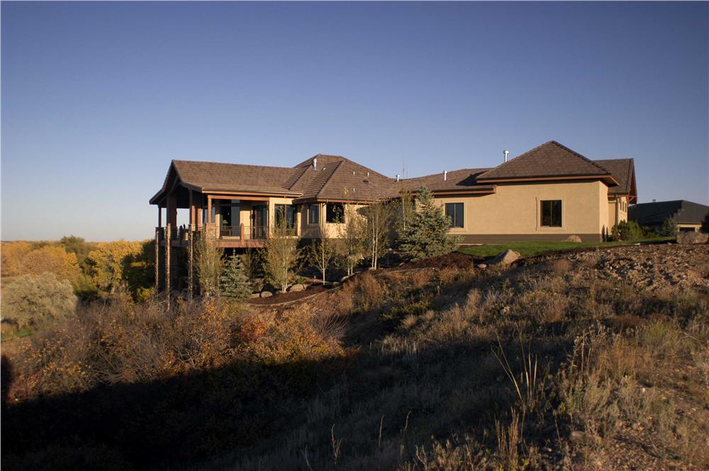 This is a color photo of these Colorado Craftsman Style Houseplans.