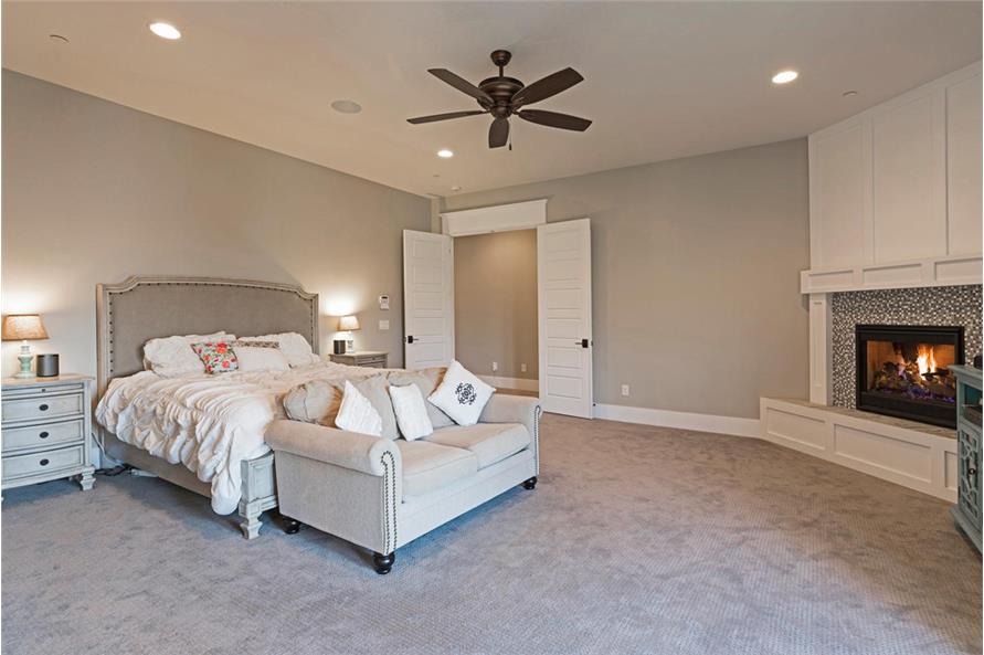 Master Bedroom of this 4-Bedroom,3757 Sq Ft Plan -3757