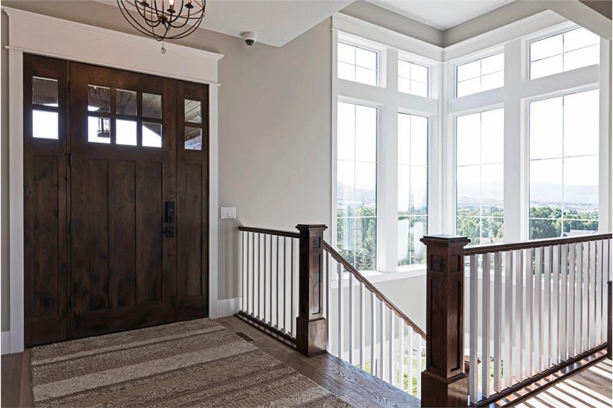 Entry Hall: Staircase of this 4-Bedroom,3757 Sq Ft Plan -3757
