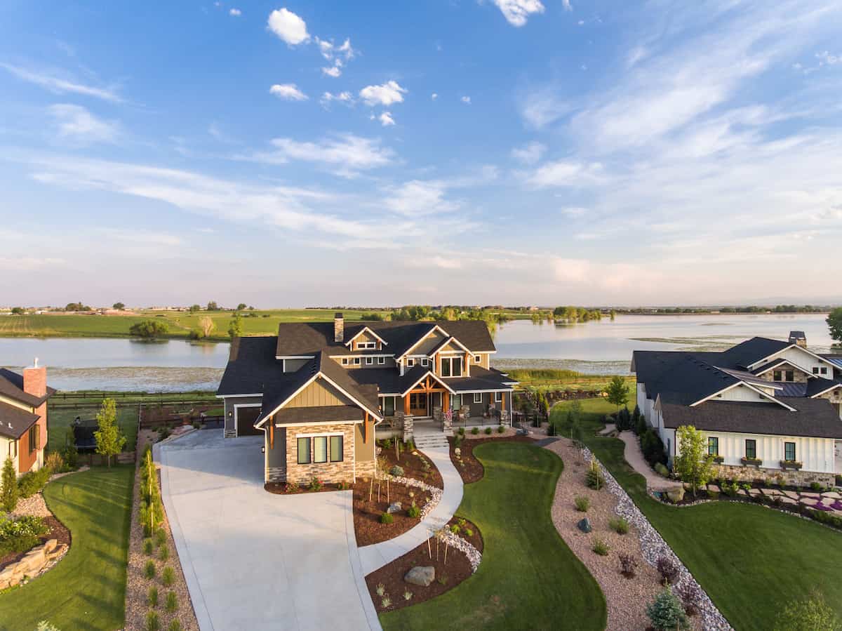 Aerial View of this 3-Bedroom,3456 Sq Ft Plan -161-1142