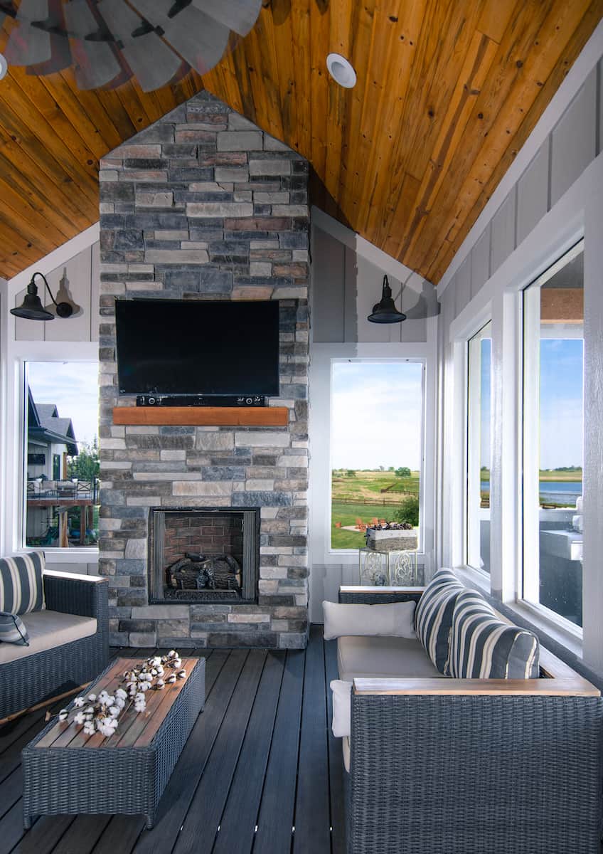 Porch of this 3-Bedroom,3456 Sq Ft Plan -161-1142