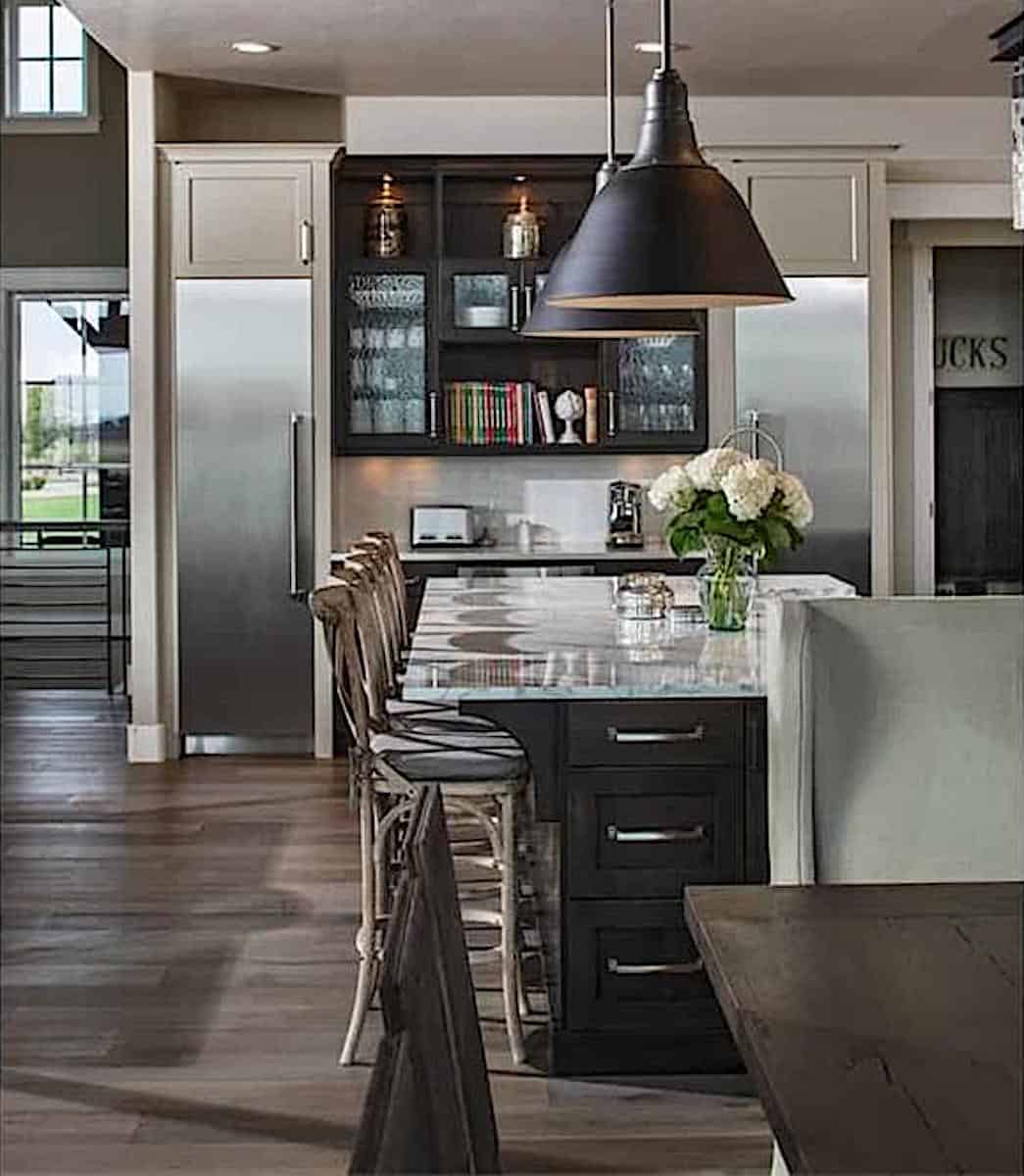 Kitchen: Kitchen Island of this 3-Bedroom,2984 Sq Ft Plan -161-1159