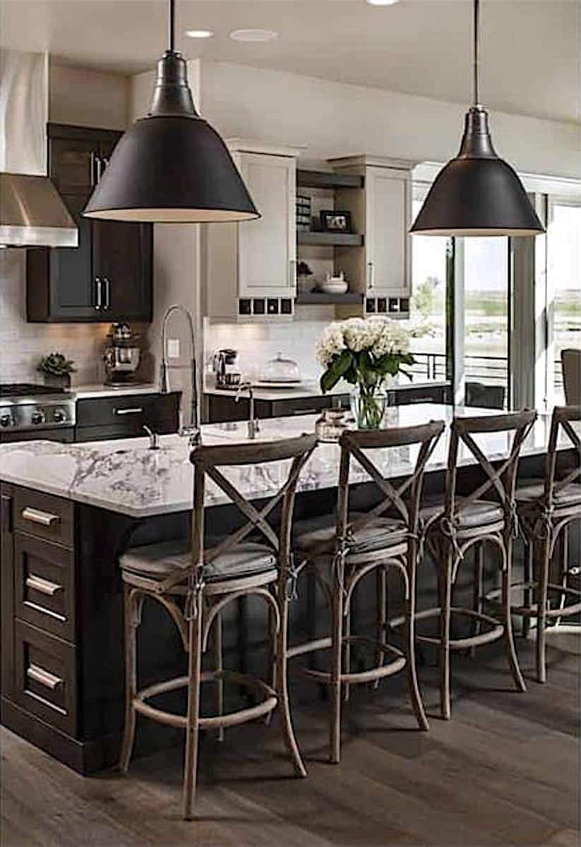 Kitchen: Breakfast Bar of this 3-Bedroom,2984 Sq Ft Plan -161-1159