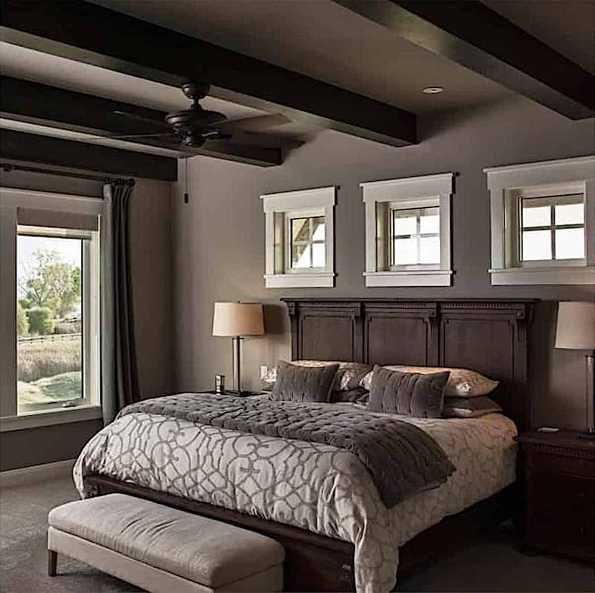 Master Bedroom of this 3-Bedroom,2984 Sq Ft Plan -161-1159