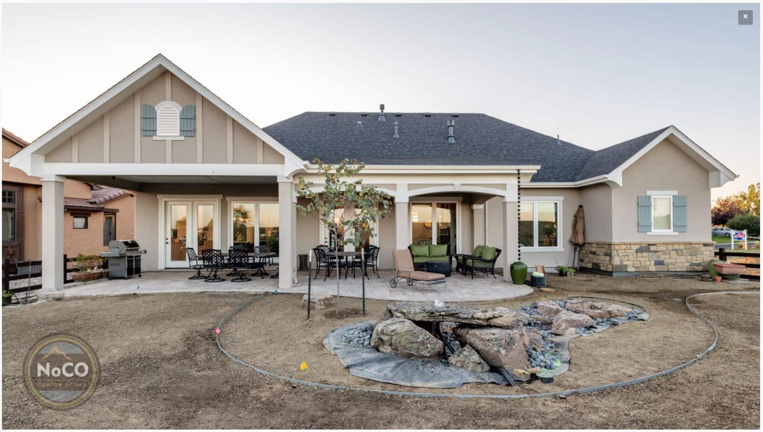 Rear View of this 2-Bedroom,2083 Sq Ft Plan -161-1187