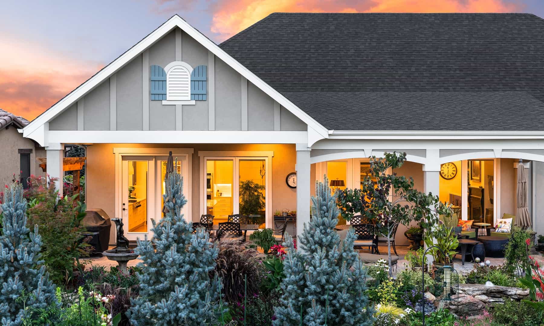 Patio of this 2-Bedroom,2083 Sq Ft Plan -161-1187