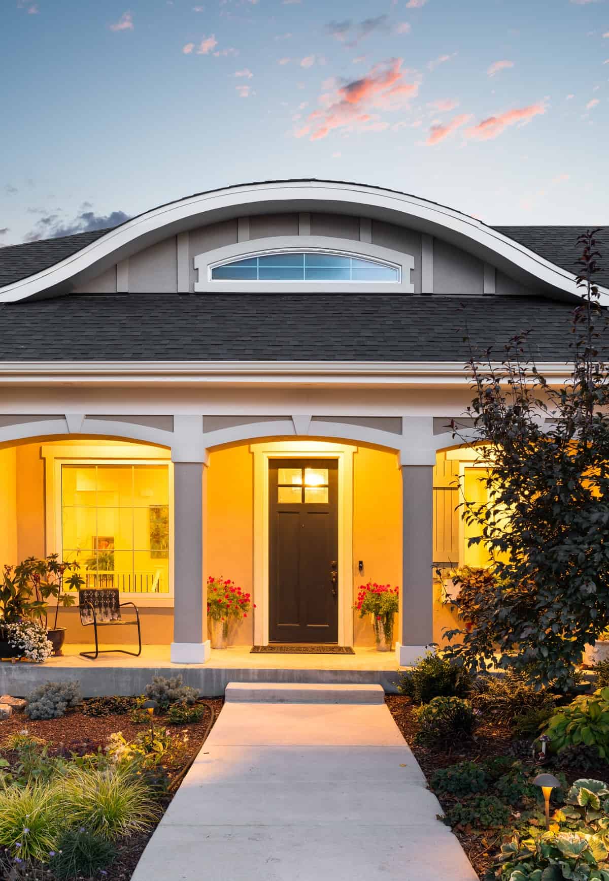 Front Door of this 2-Bedroom,2083 Sq Ft Plan -161-1187