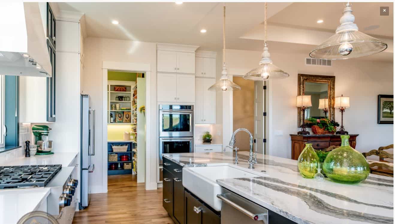 Kitchen: Kitchen Island of this 2-Bedroom,2083 Sq Ft Plan -161-1187