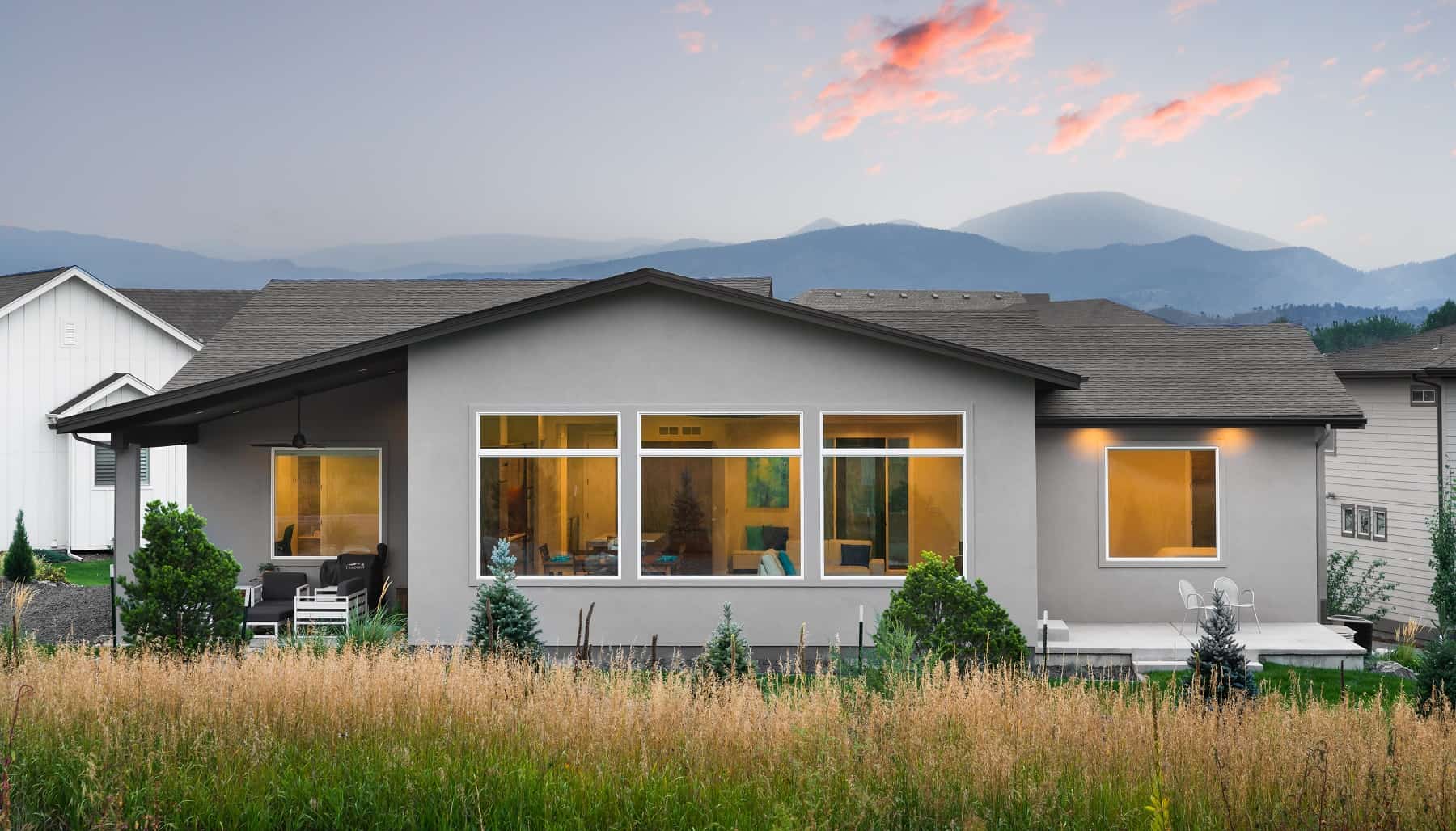 Rear View of this 2-Bedroom,2116 Sq Ft Plan -161-1198