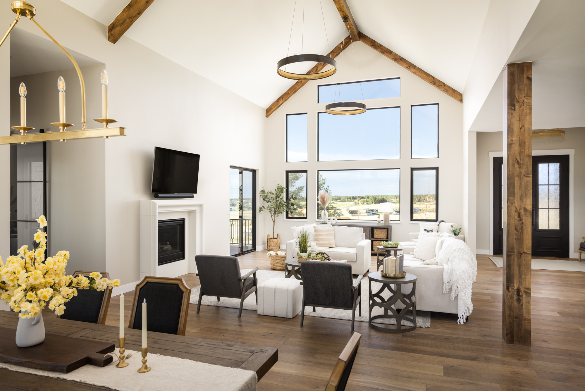 Living Room of this 2-Bedroom,3240 Sq Ft Plan -161-1202