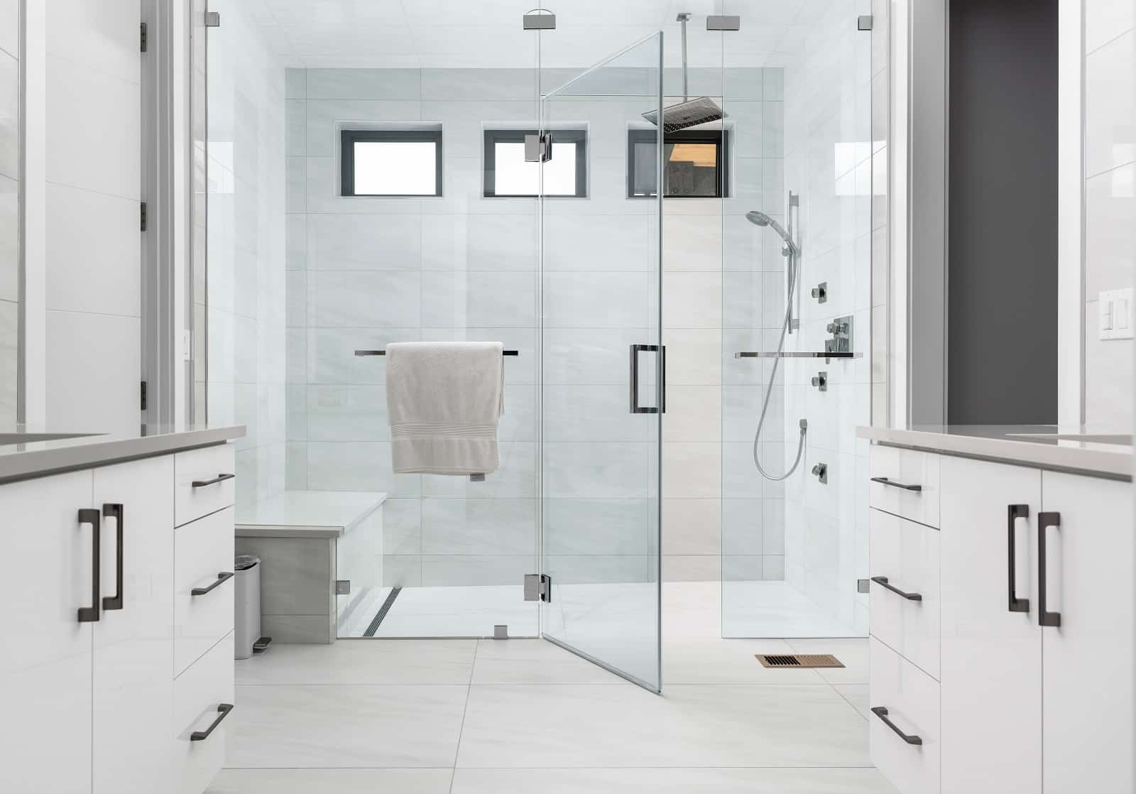 Master Bathroom: Shower of this 2-Bedroom,2956 Sq Ft Plan -161-1208