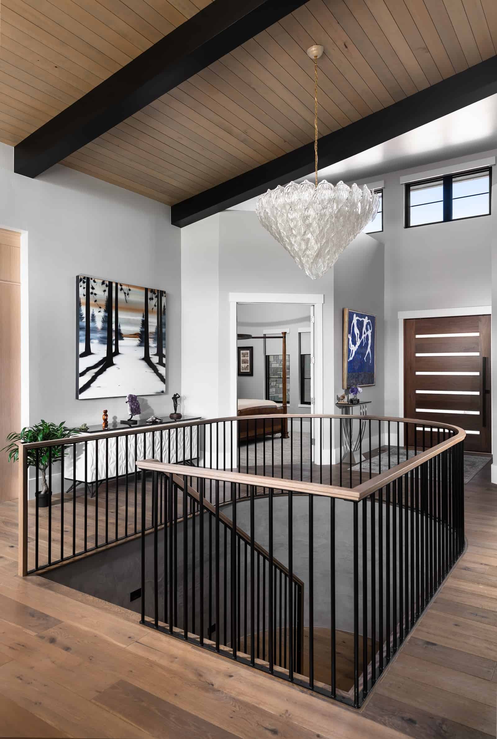 Entry Hall: Staircase of this 2-Bedroom,2956 Sq Ft Plan -161-1208