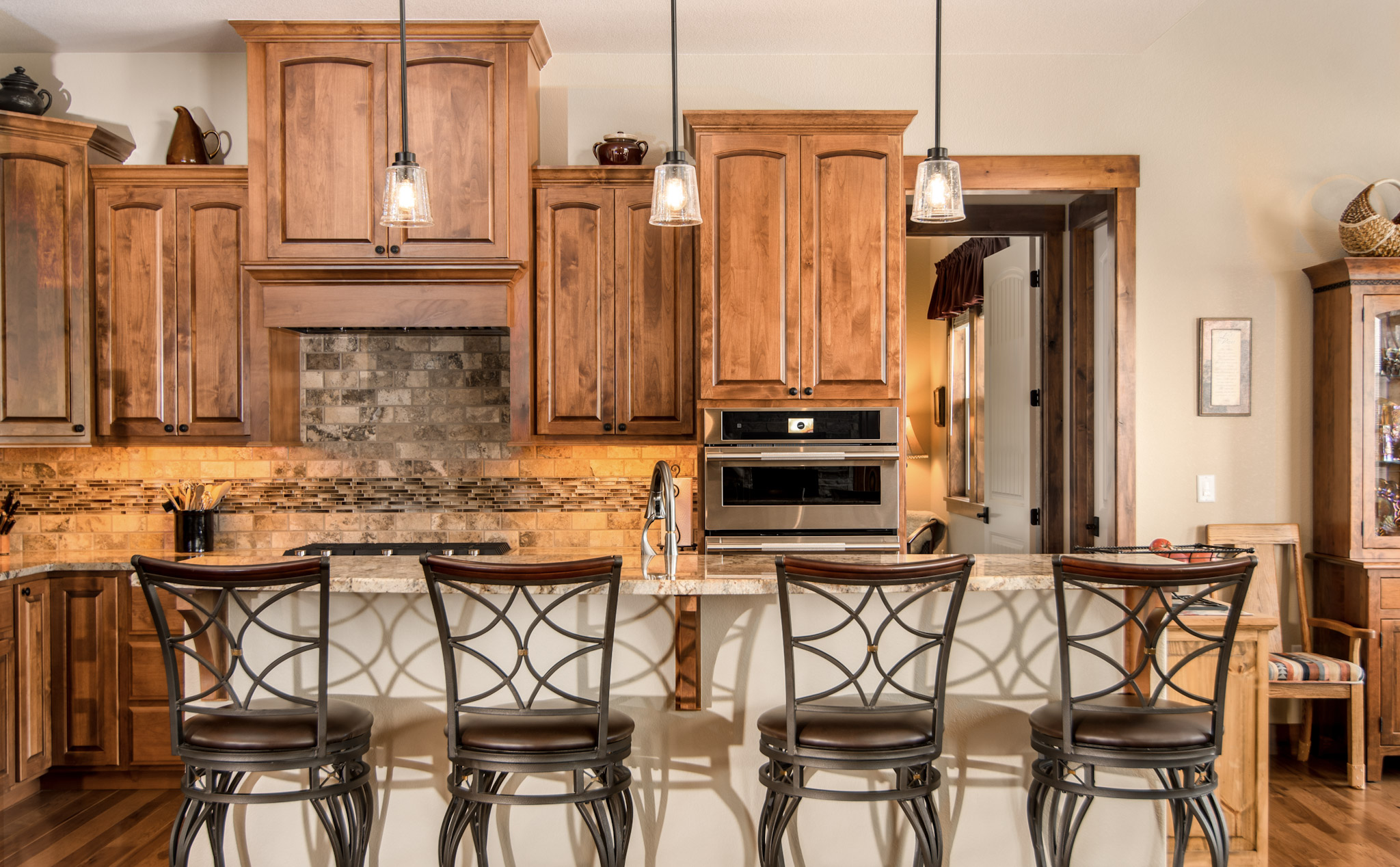 Kitchen: Kitchen Island of this 2-Bedroom,2188 Sq Ft Plan -161-1212