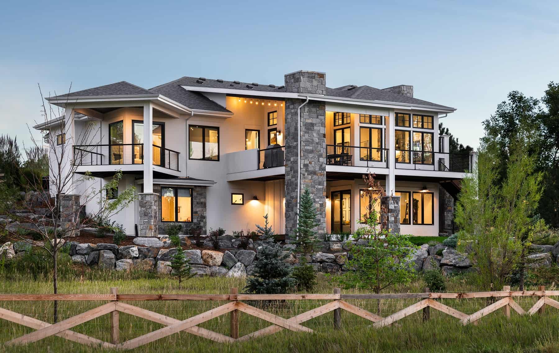 Rear View of this 1-Bedroom,2606 Sq Ft Plan -161-1215