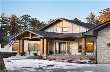 Traditional Home Plan - 2-3 Bedrms, 2-3 Baths - 2776-4392 Sq Ft - #161-1226