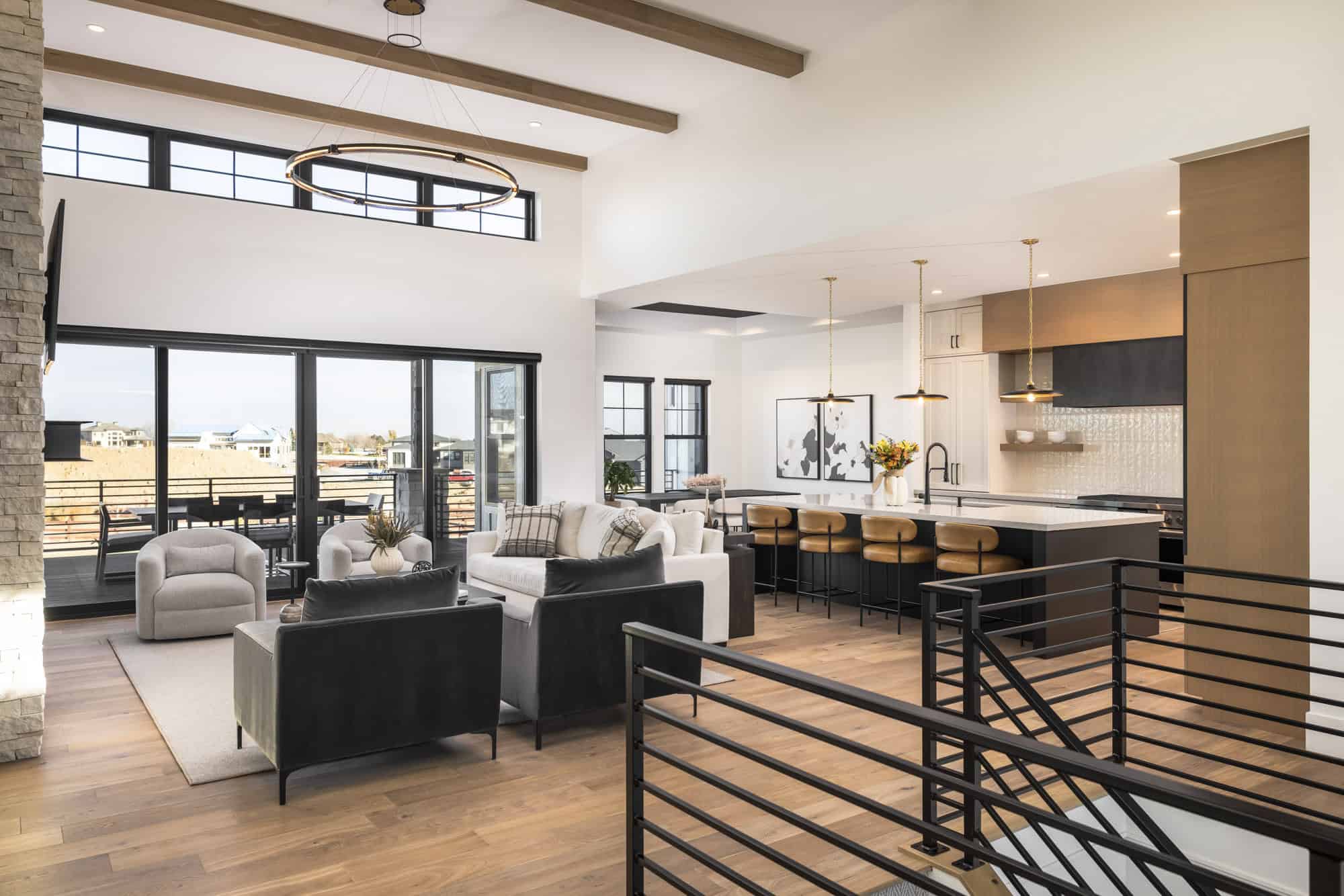 Great Room of this 2-Bedroom,2805 Sq Ft Plan -161-1237