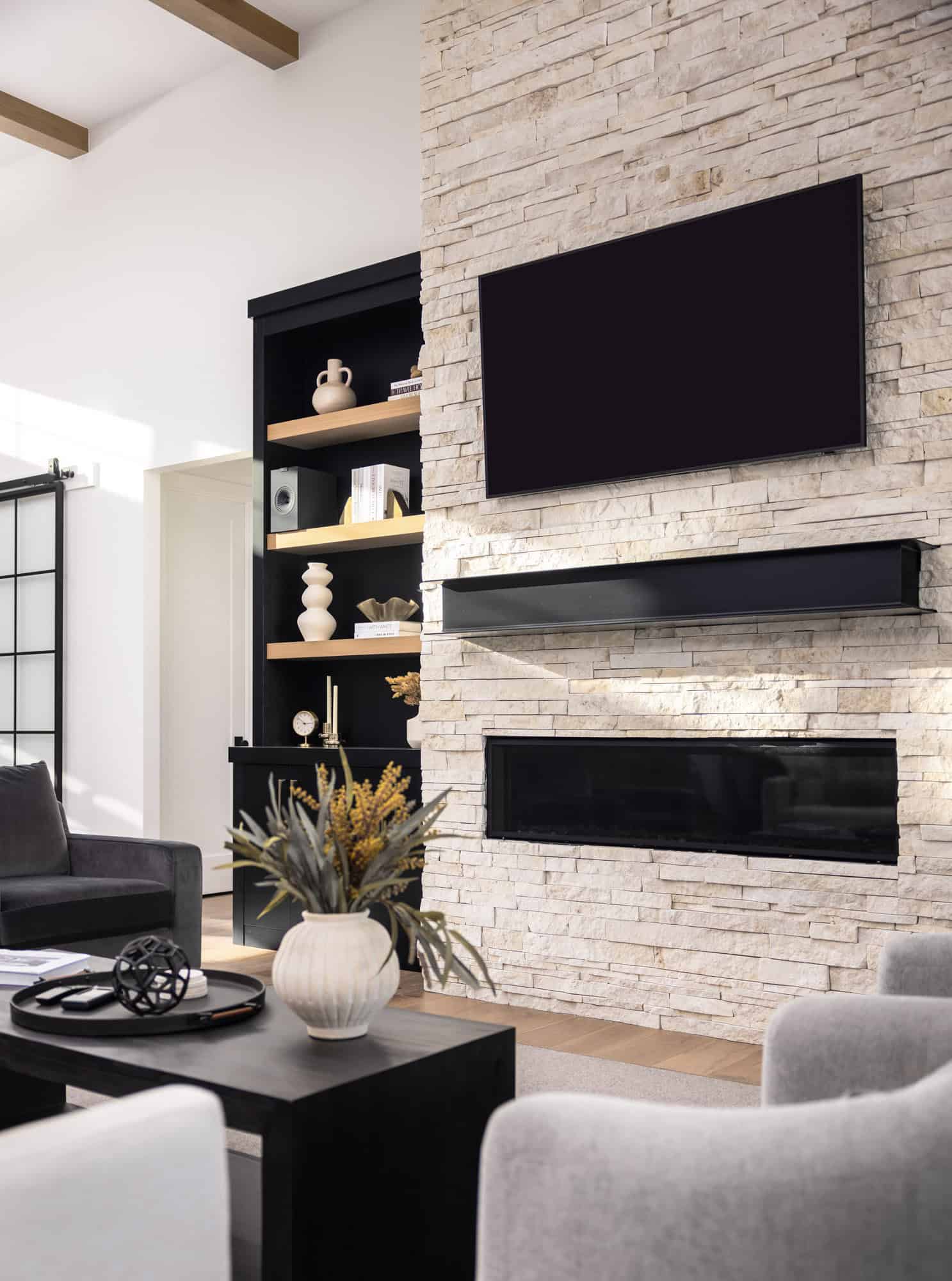 Great Room: Fireplace of this 2-Bedroom,2805 Sq Ft Plan -161-1237