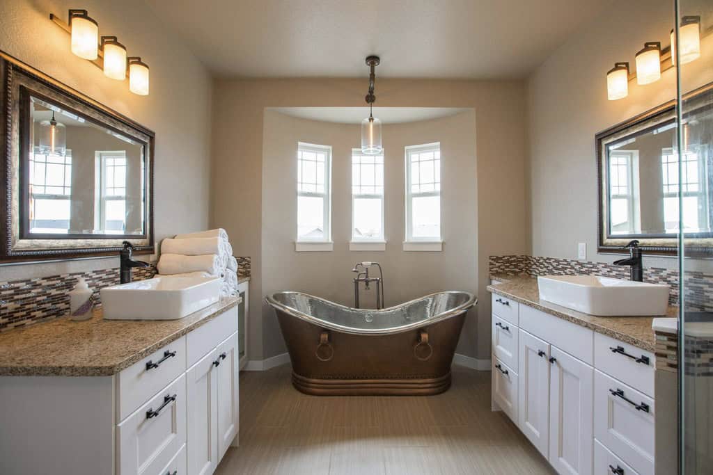 Master Bathroom: Tub of this 4-Bedroom,2460 Sq Ft Plan -161-1240