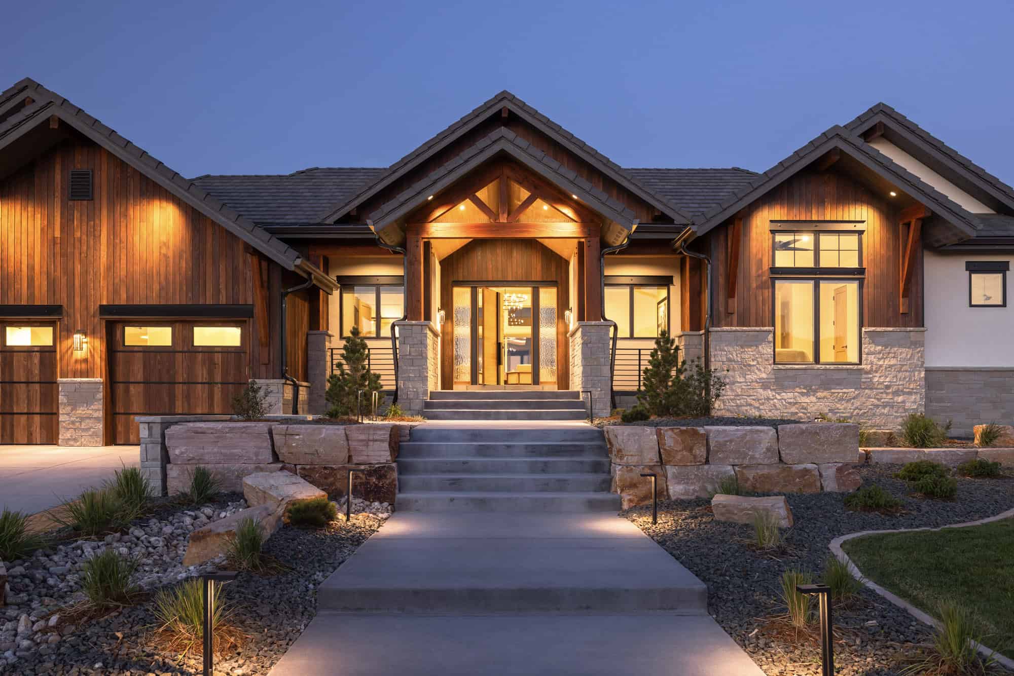 Front Door of this 3-Bedroom,3517 Sq Ft Plan -161-1248