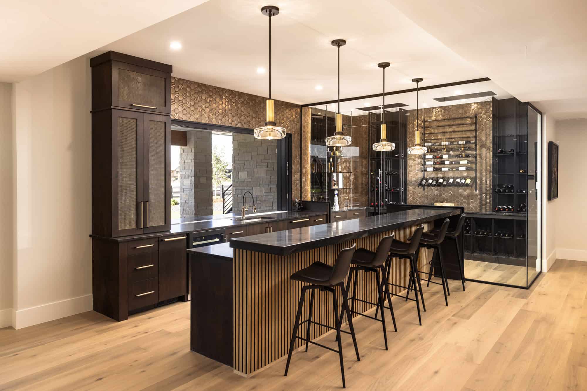 Wet Bar of this 3-Bedroom,3517 Sq Ft Plan -161-1248
