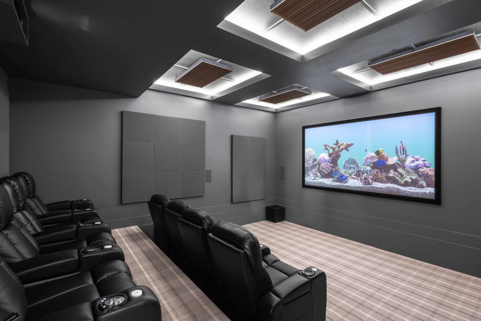 Media Room of this 3-Bedroom,3517 Sq Ft Plan -161-1248