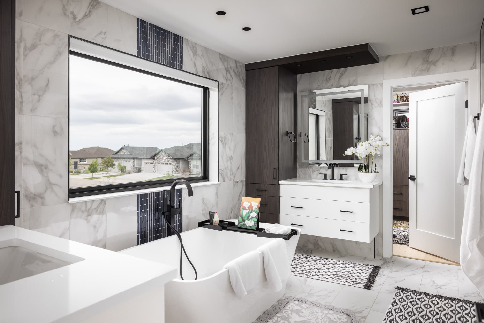 Master Bathroom: Tub of this 4-Bedroom,4255 Sq Ft Plan -161-1250